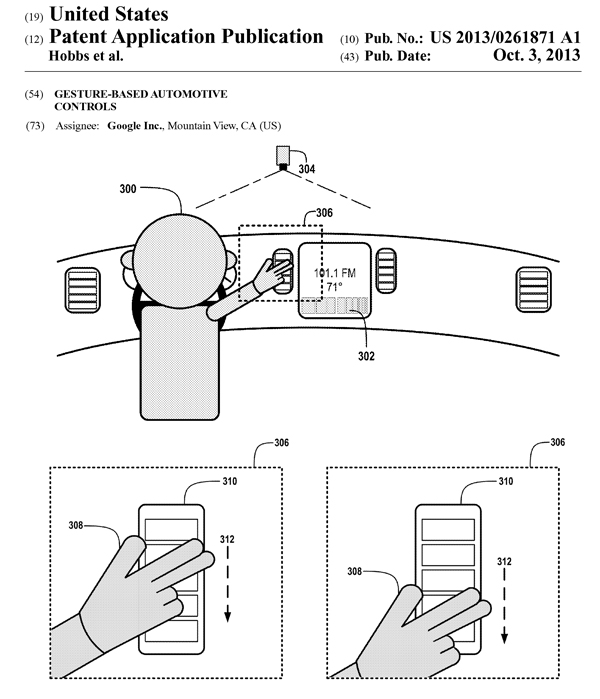 グーグルの米国特許出願