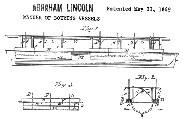 エイブラハム・リンカーンが取得した米国特許権